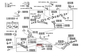 مقص أمامي سفلي يسار رقم 1