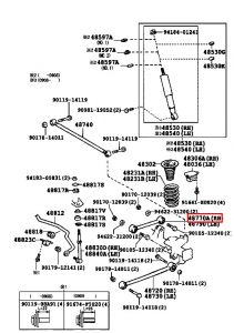 ذراع تحكم خلفي علوي
