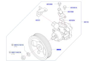 بكرة علبة دركسون (مضخة هايدروليك)