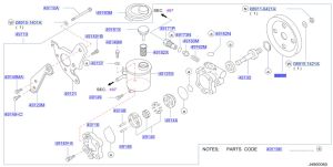 بكرة علبة دركسون (مضخة هايدروليك)