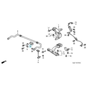 جلدة عامود توازن