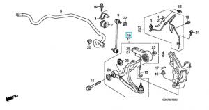 مقص أمامي سفلي يمين