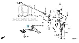 مقص أمامي سفلي يسار