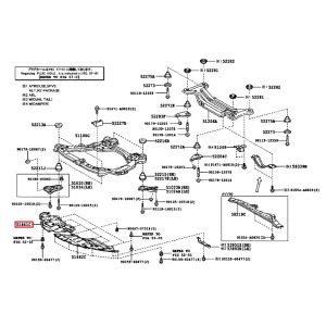 غطاء ماكينة سفلي