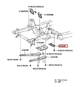 غطاء ماكينة سفلي