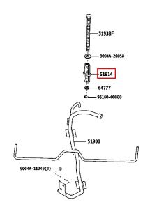 حلقة حامل الإطار الإحتياطي
