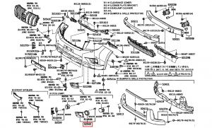 غطاء فتحة الكشاف يسار