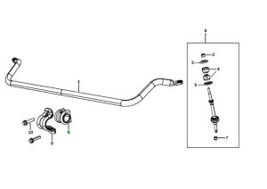 جلدة عامود التوازن