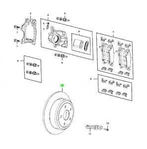 هوب فرامل خلفي