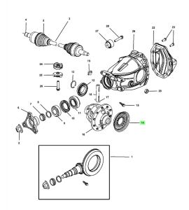 صوفة عكس خلفي