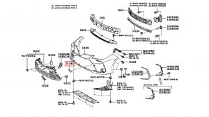 غطاء فتحة الكشاف يسار