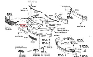 جلدة صدام أمامي سفلي