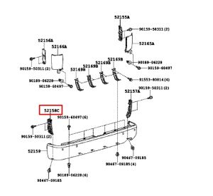 دعامة صدام داخلية يسار رقم 2
