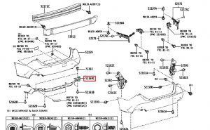 جلدة صدام خلفي سفلية