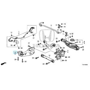 ذراع توازن خلفي يمين