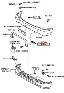 غطاء دعامة الصدام الأمامي