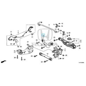 مقص علوي خلفي