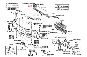صاجة تثبيت صدام داخلي أمامي يمين