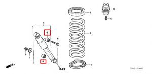 جلدة مساعد خلفي