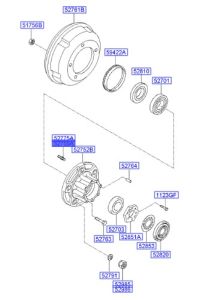 مسمار فلنجة كفر خلفي باتجاهين