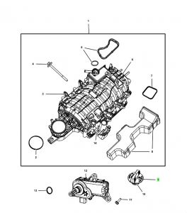 غطاء تعبئة زيت المحرك