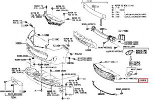 شبك صدام سفلي رقم 1