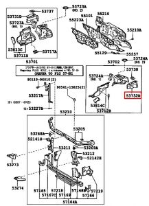 دعامة رفرف داخلية