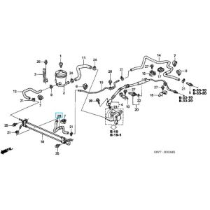 خرطوم مبرد الزيت