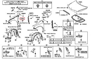 رفرف أمامي يمين