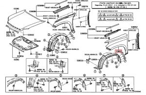 رفرف أمامي يسار