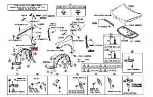 بطانة رفرف أمامي يمين