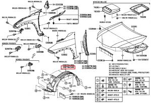 بطانة رفرف أمامي يسار