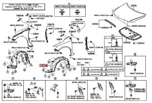 بطانة رفرف أمامي يسار