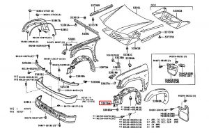 بطانة رفرف أمامي يسار