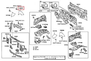 بطانة رفرف أمامي يسار
