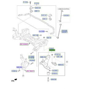 مقص أمامي سفلي يمين كامل