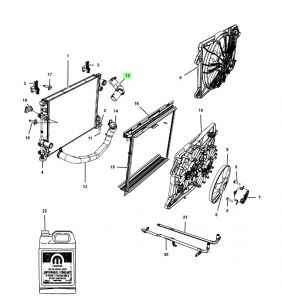 خرطوم ماء الرديتر
