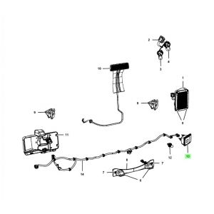 كشاف ضباب خلفي يمين