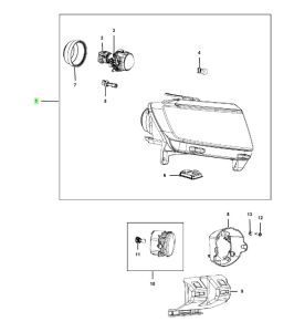 نور أمامي يمين