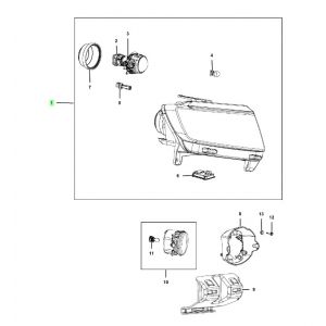 نور أمامي يمين