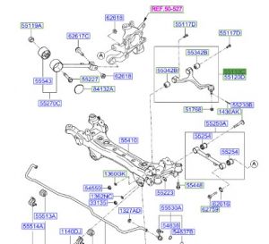 مقص علوي خلفي