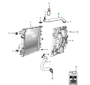 خرطوم ماء الرديتر