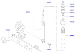 جلدة مساعد خلفي