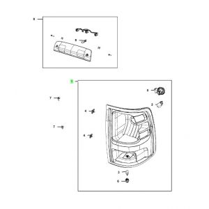 اسطب خلفي يسار
