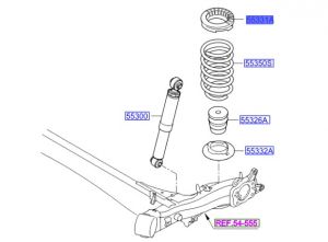 جلدة علوية للسستة الخلفية