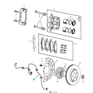 حساس مانع الانغلاق الأمامي