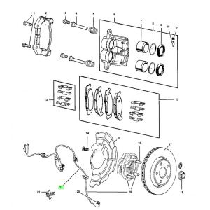 حساس مانع الانغلاق الأمامي