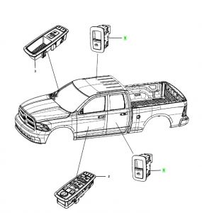 مفتاح التحكم بالنافذة