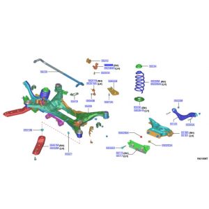 مشبك عمود التوازن الخلفي