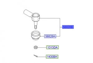 ذراع دركسون خارجي